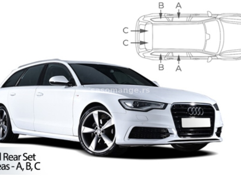 Audi tipske zavesice za sunce carshades