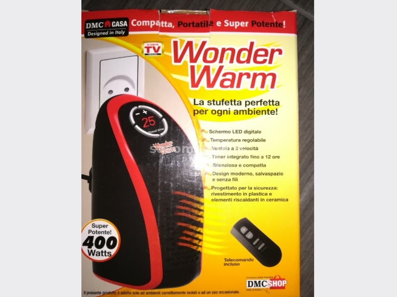 Elektricna grejalica Wonder Warm 400w - NOVO
