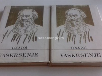 Tolstoj Vaskrsenje 1 -2 1969. god. tvrd povez