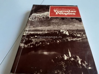 A Short History of the Yugoslav Peoples by Fred Singleton RETKO 309 stranica karte grafike...