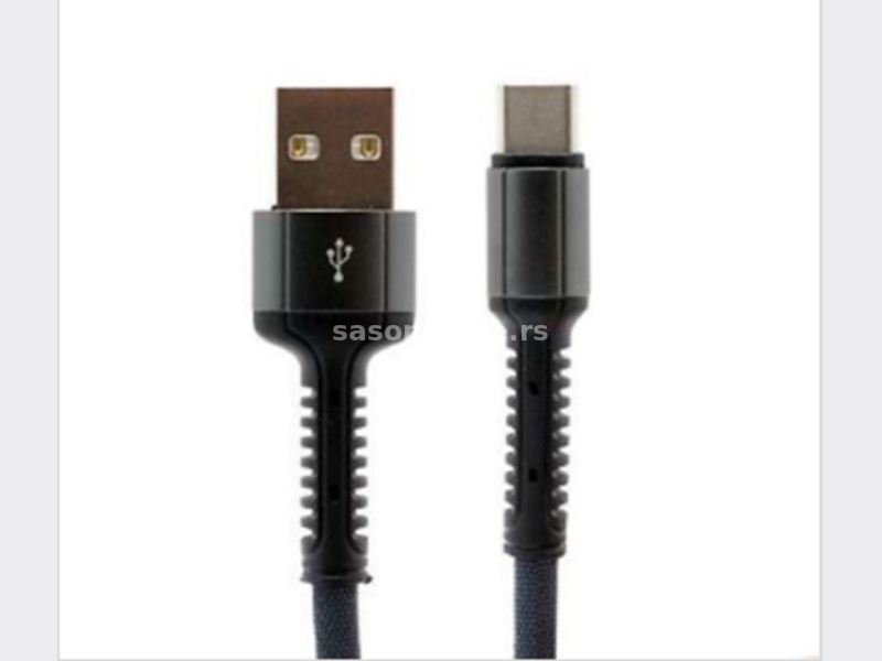 USB kabal-USB data kabal LDNIO LS64 Type C 2m sivi-