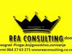 Rea Consulting d.o.o Beograd je upisana u registar pružaoca računovodstvenih usluga kod APR-a .