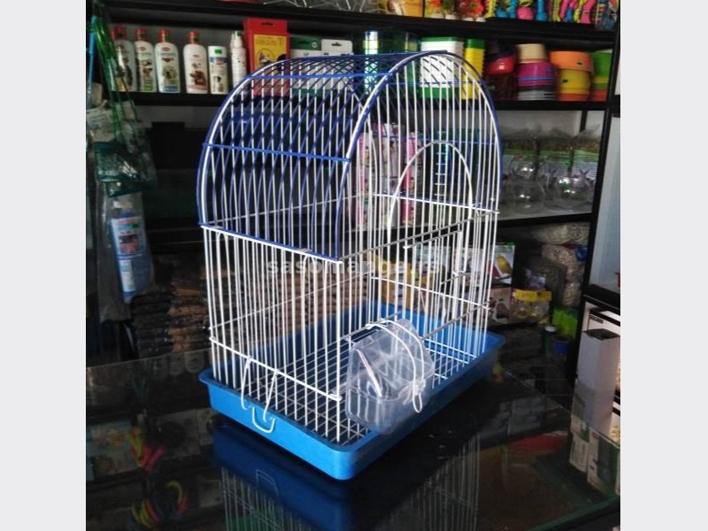 Kavez za papagaje mali poluokrugli