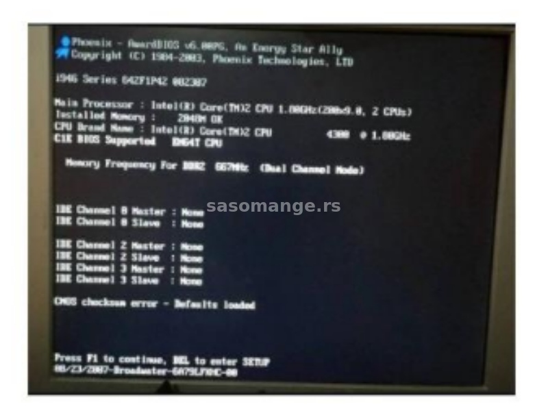 Kingston 1GB 667MHz DDR2 KVR667D2N5/1G 2gb ukupno 1200