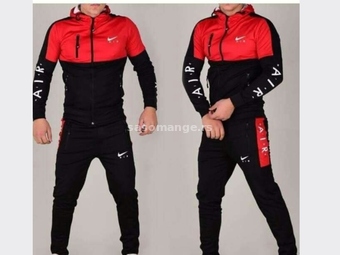 Nike trenerka komplet crvena muška NOVO
