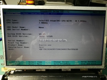 Acer Aspire One D250 LCD Ekran 10.1 B101EW02 Panel