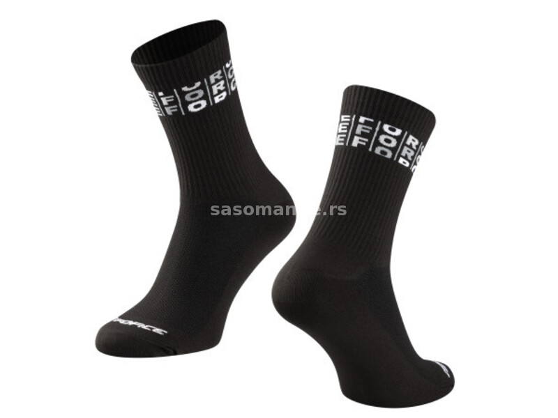 Force čarape force mesa, crna l-xl/42-46 ( 90085756 )