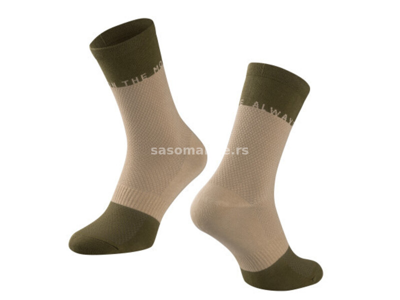 Force čarape force move, braon-zelena s-m/36-41 ( 90085773 )