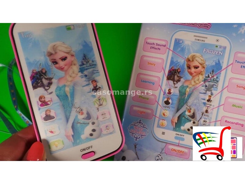 Frozen 4D telefon - Muzički telefon - Frozen 4D telefon - Muzički telefon