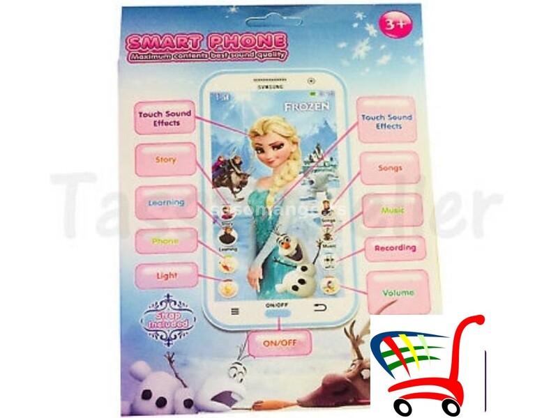 Frozen 4D telefon - Muzički telefon - Frozen 4D telefon - Muzički telefon