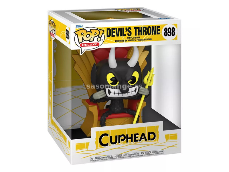 Funko POP Deluxe: Cuphead - Devil In Chair