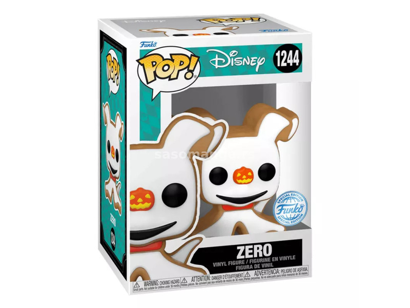 Funko POP! Disney: Nightmare BEfore Christmas - Zero (Gingerbread)