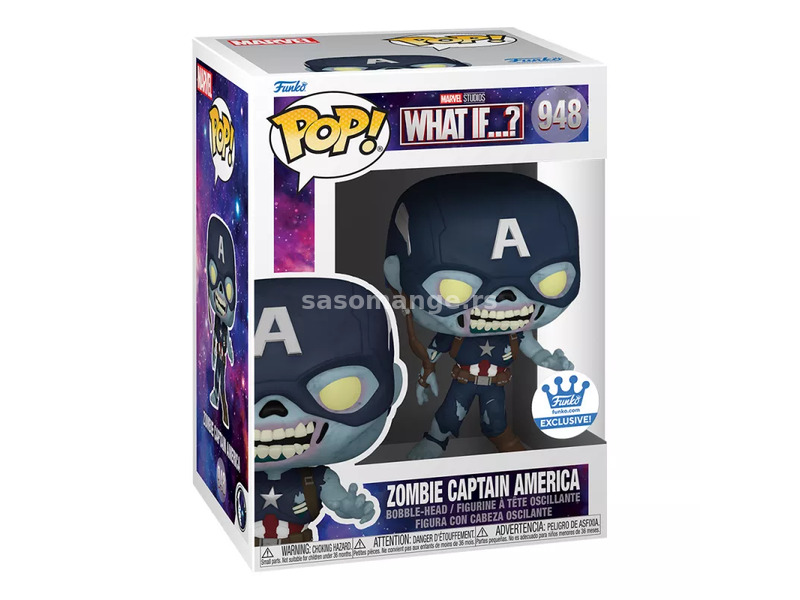 Funko POP! Marvel: What If - Zombie Captain America