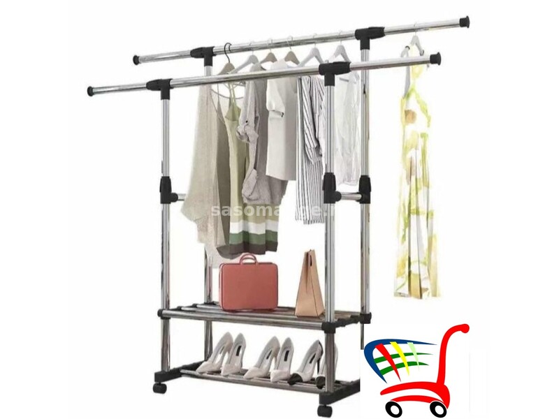 Garderober stalak za garderobu i obucu - Garderober stalak za garderobu i obucu