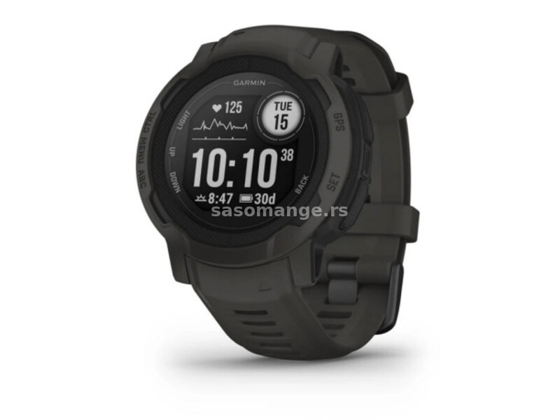 Garmin instinct 2 graphite smartwatch ( 010-02626-00 )