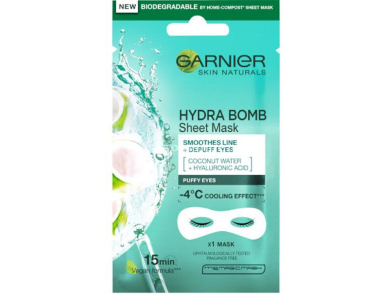 Garnier Skin Naturals Eye Tissue maska za oči protiv bora 6g coco ( 1003009710 )