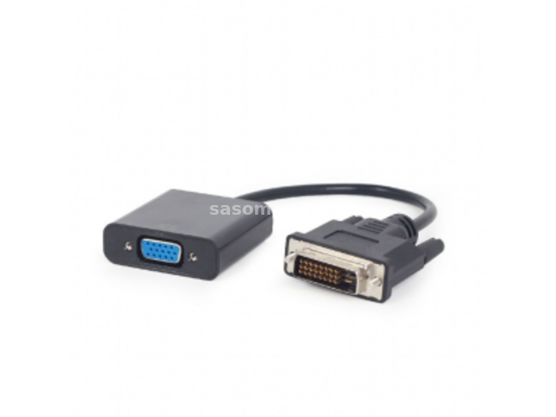 Gembird (A-DVID-VGAF-01) adapter DVI-D (muški) na VGA (ženski) crni