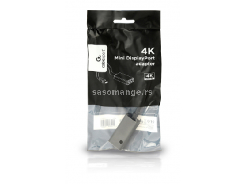 Gembird (A-mDPM-DPF4K-01) adapter Display Port (muški) na DisplayPort (ženski) crni