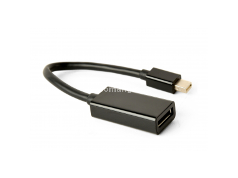 Gembird (A-mDPM-DPF4K-01) adapter Display Port (muški) na DisplayPort (ženski) crni