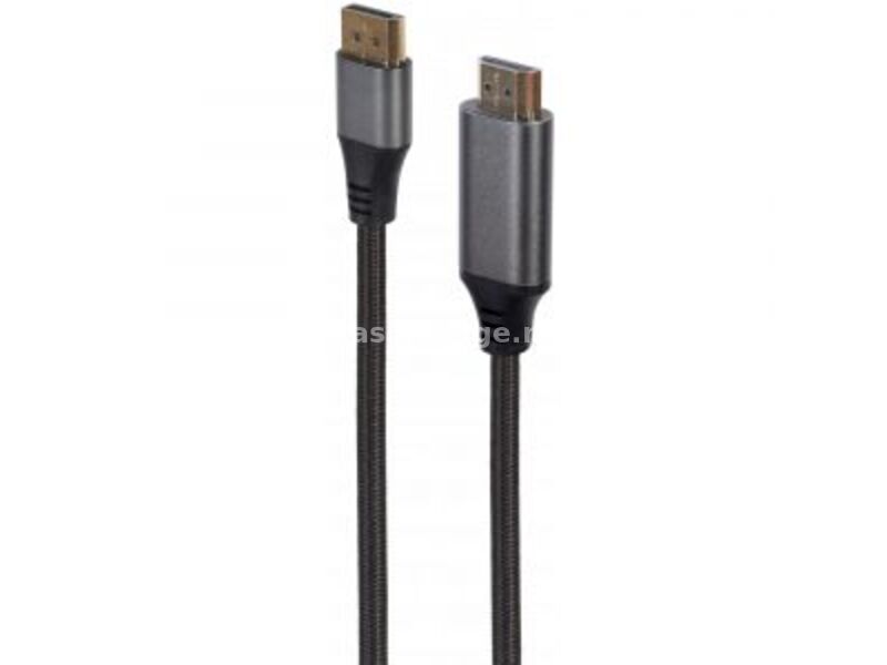 Gembird CC-DP-HDMI-4K-6 kabl display port (muški) na HDMI (muški) 1.8m crni