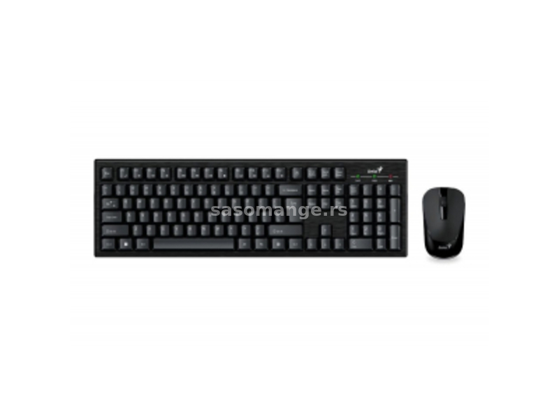 Genius KM-8101 US bežična tastatura crna