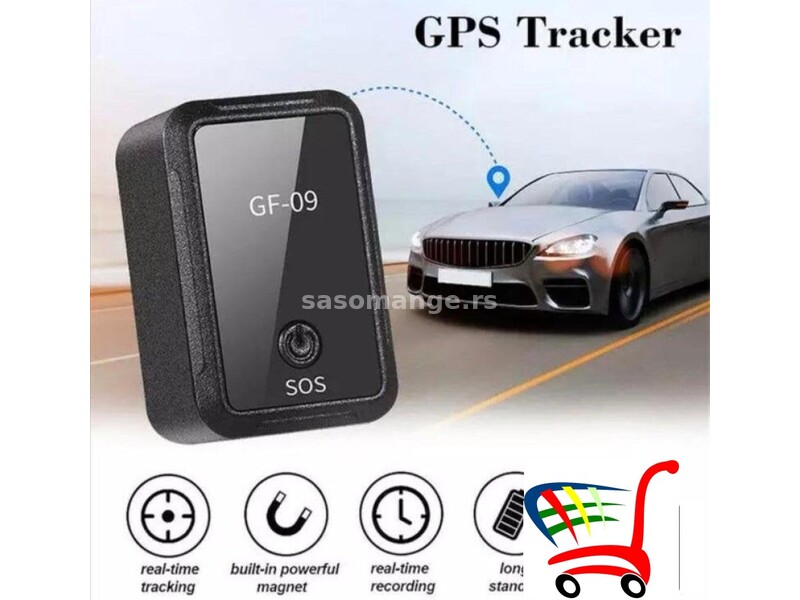 GF-09 Mini GPS uređaj za praćenje auta tracker lokator - GF-09 Mini GPS uređaj za praćenje auta t...
