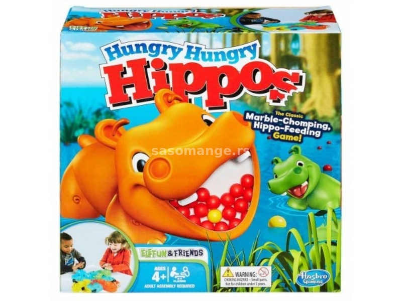 Gladni hippos drustvena igra ( 98936 )