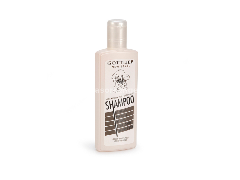 Gottlieb Poodle Apricot šampon za pudlice 300ml