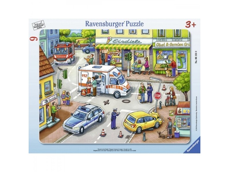 Ravensburger puzzle (slagalice) -Uzbuna u gradu