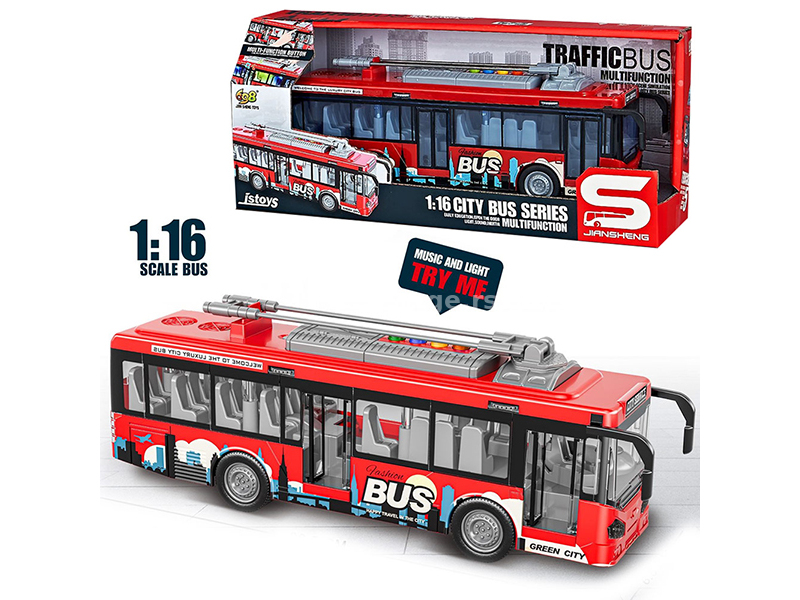 Gradski trolejbus 1:16 razmera 36983