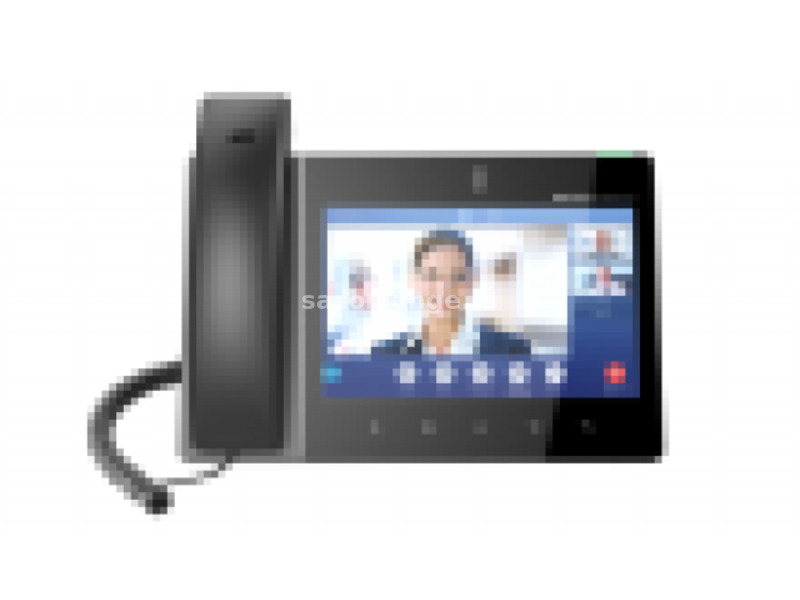 Grandstream GXV3380 Multimedia Android 16-line/16-SIP VoIP HD telefon, 8"(1280800) touch screen ...