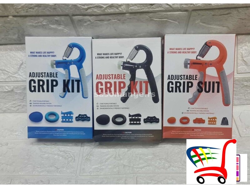 grip za vežbanje ruku podlaktice opruga stiskavac 5 u 1 set - grip za vežbanje ruku podlaktice op...