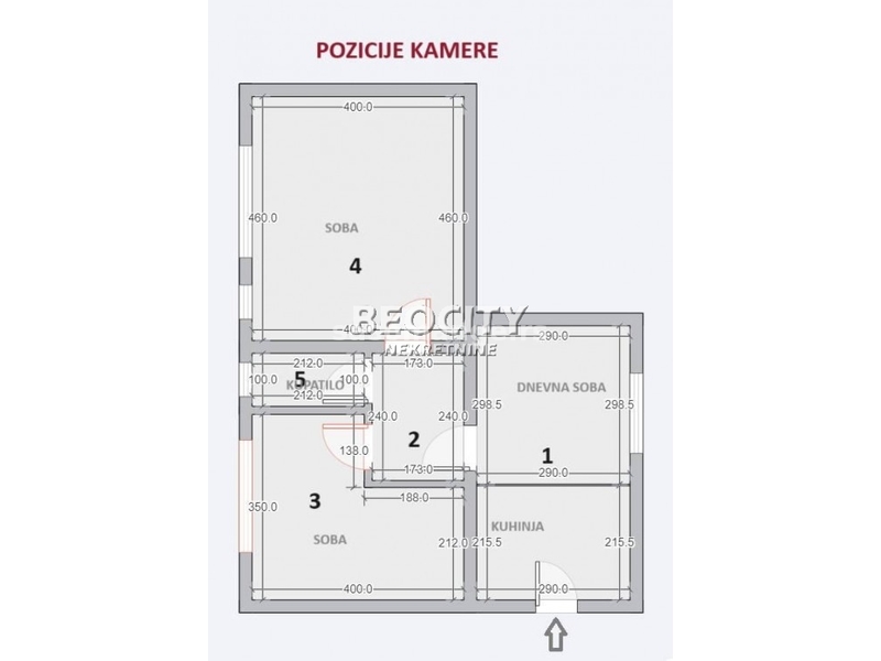 Stari grad, Studentski trg, Studenski trg, 2.5, 51m2