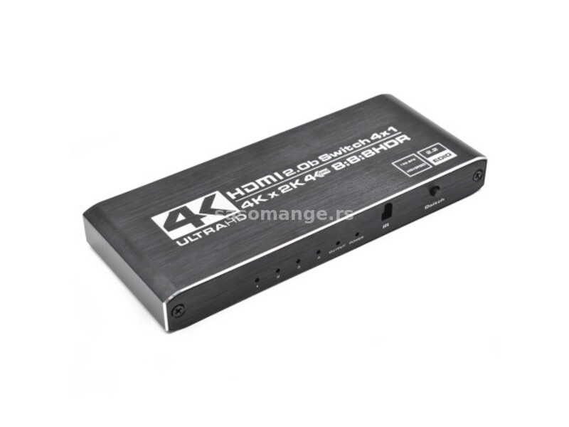HDMI switcher 4x1 V2.0 4K/60Hz KT-HSW-T241 ( 11-404 )