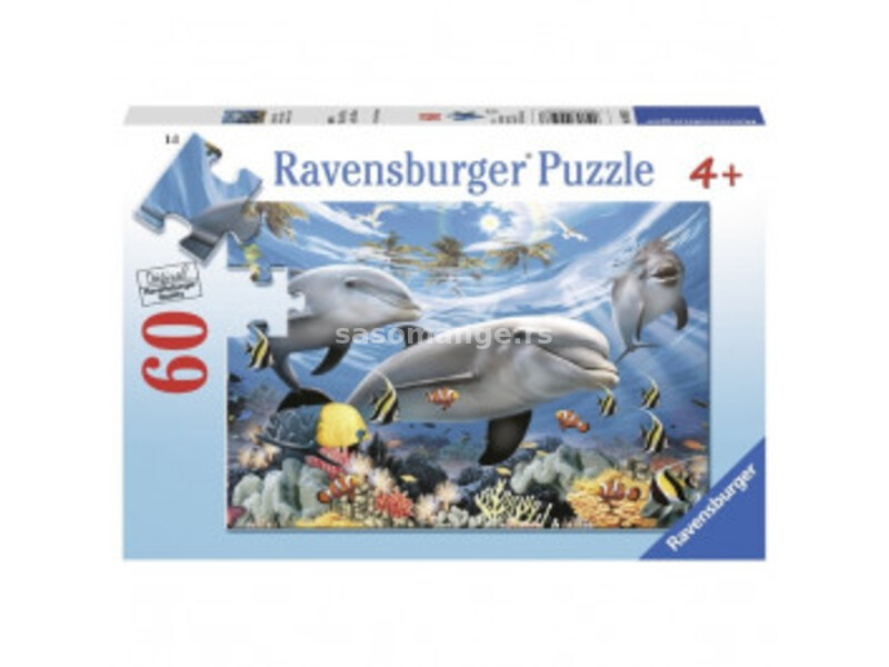 RAVENSBURGER puzzle (slagalice) - Delfini RA09593