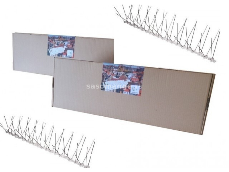Home Set Manji - 3 komada šiljaka za rasterivanje ptica sa dvostrano lepljivom trakom