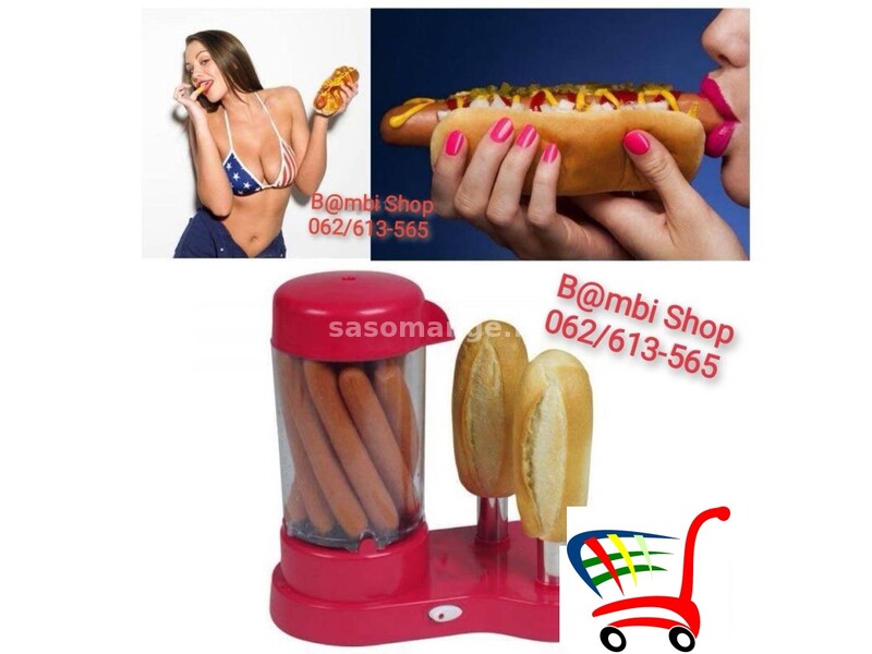 Hot Dog aparat za 12 kobasica i 2 lepinje - Hot Dog aparat za 12 kobasica i 2 lepinje