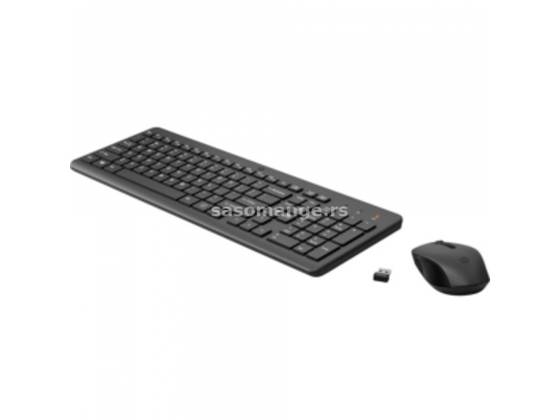 HP 330 (2V9E6AA) US 2u1 bežični komplet tastatura+miš crni