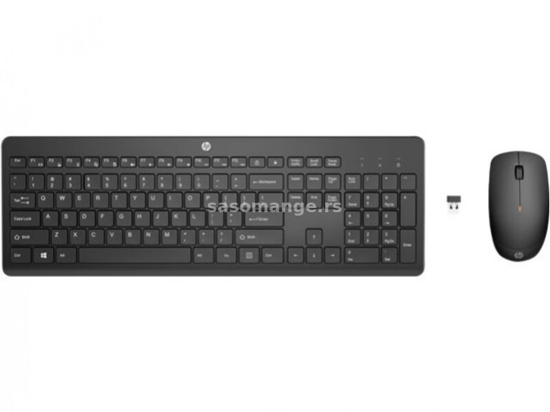 Tastatura+miš HP ACC 235 WL, 1Y4D0AA#ABB