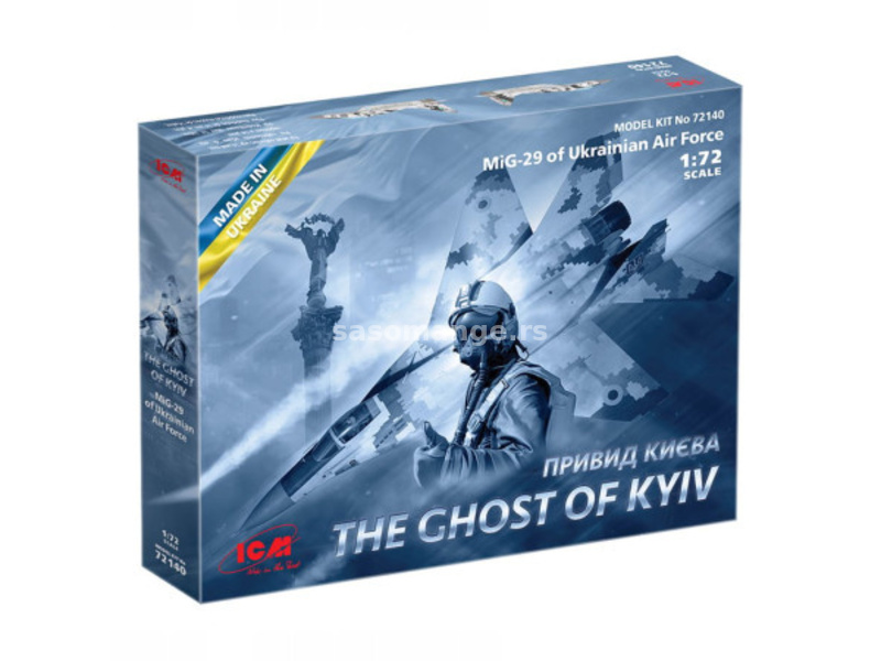 ICM Model Kit Aircraft - The Ghost Of Kyiv (MiG-29 Ukrainian Air Forces) 1:72 ( 060905 )