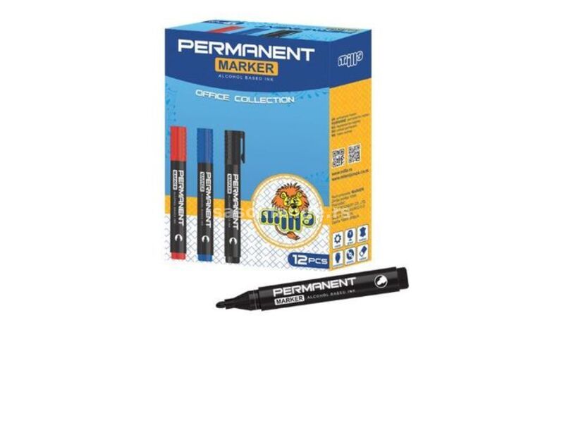 MARKER PERMANENT CRNI MILLA 1/12