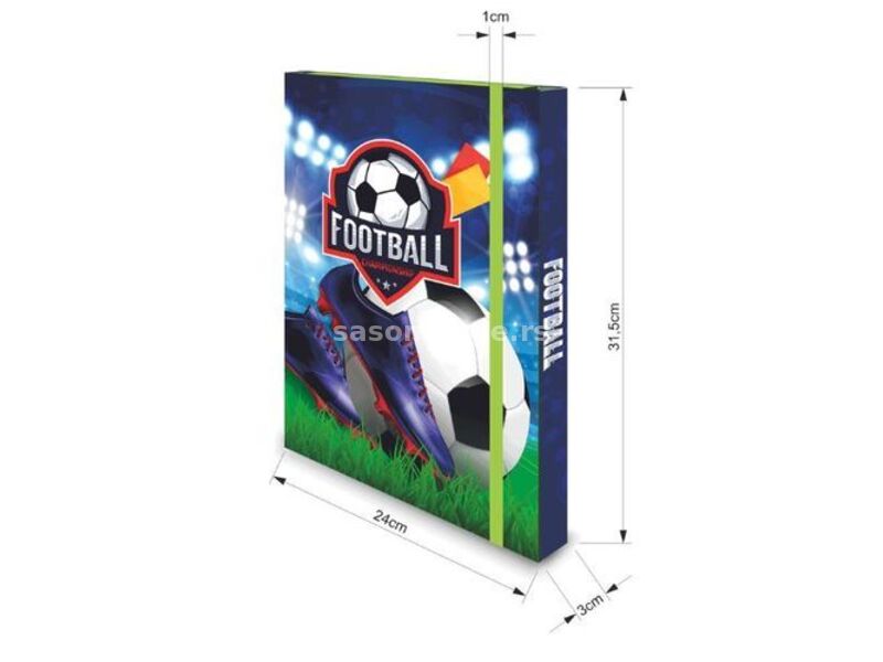 FASCIKLA A4 3D BOX FOOTBALL