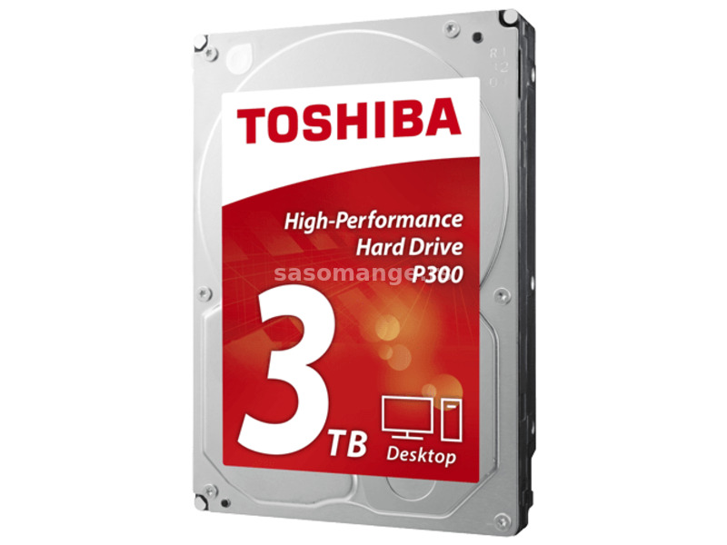 Hard disk TOSHIBA 3TB P300 serija - HDWD130UZSVA Interni 3.5" SATA III 3TB HDD
