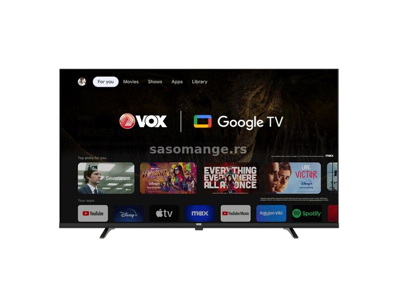 VOX Televizor 40GOF080B/ Full HD/ Google TV Smart