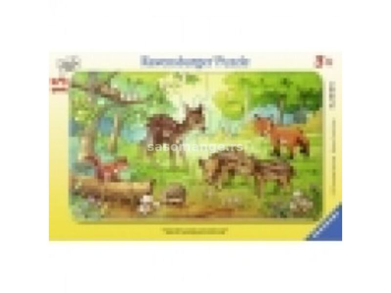 Ravensburger puzzle (slagalice) - Zivotinje u prirodi RA06376