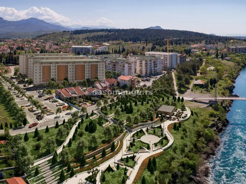 Luksuzno opremljen stan od 65 m City Kej, Podgorica