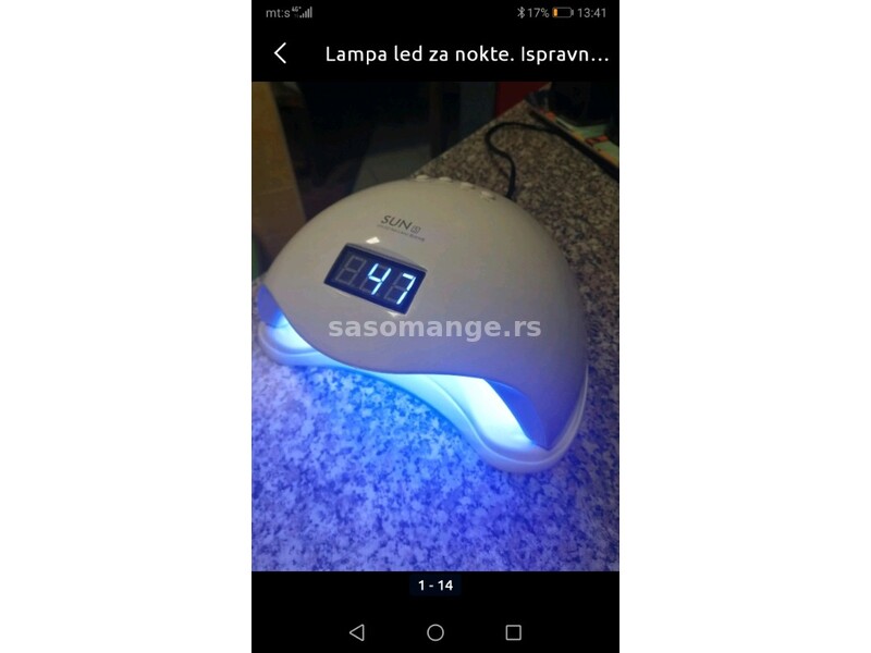 Lampa led za nokte profi