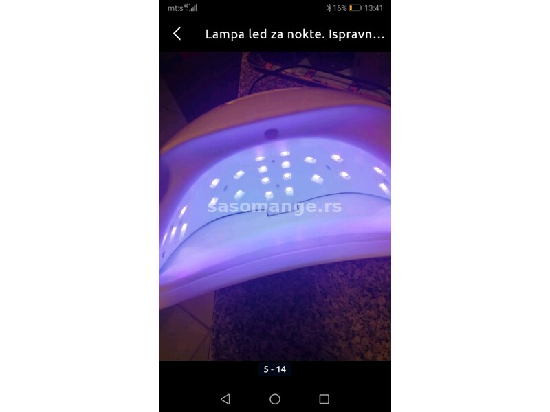 Lampa led za nokte profi