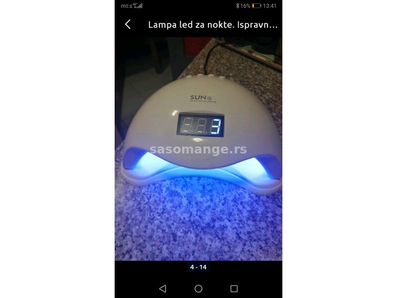 Lampa led za nokte profi