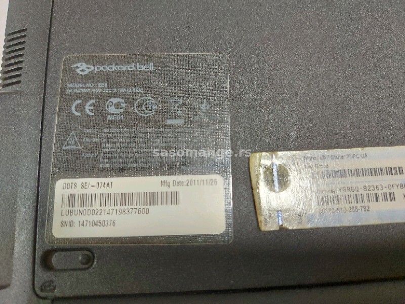 Packard Bell ZE6 320GB/1GB/10.1 TFT